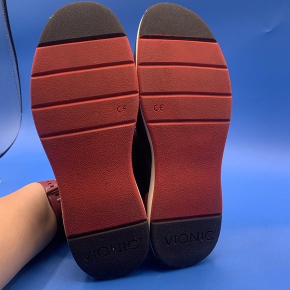 Vionic Carmen Black Sneaker Comfort Casual Shoes Women's - Size 8 - Picture 5 of 8